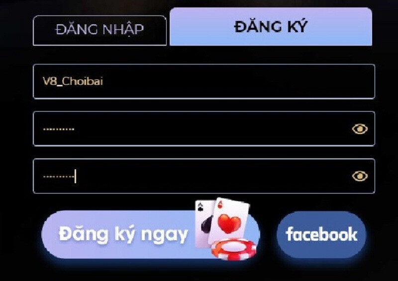 alt text: Đăng nhập bằng Facebook