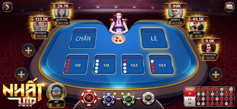 alt text: Hình ảnh các trò chơi Mini Game trên NhatVip