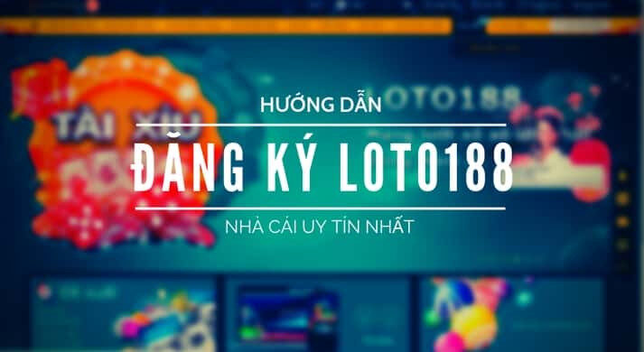 alt text: Hình ảnh minh họa quá trình đăng ký tài khoản tại Loto188