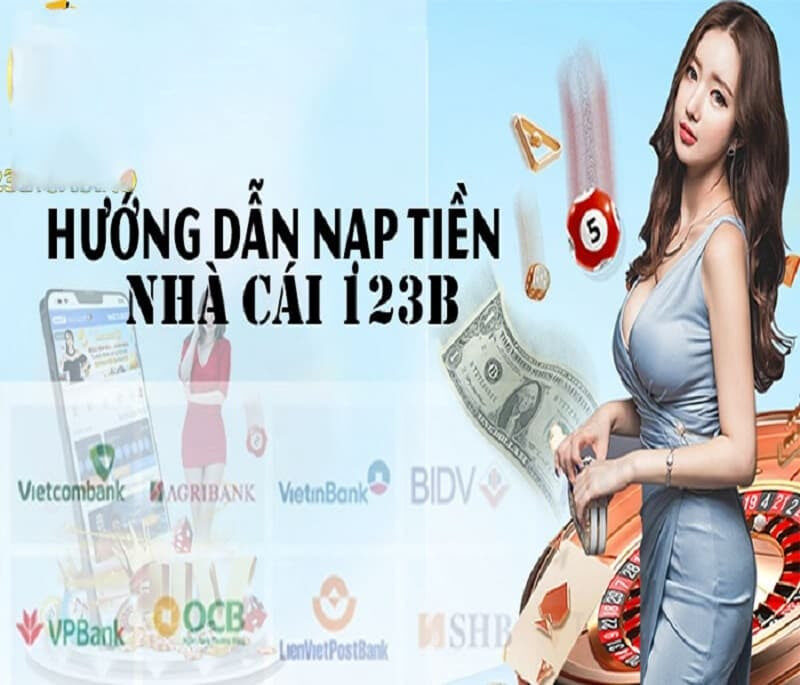 alt text: Hướng dẫn gửi tiền tại nhà cái 123B